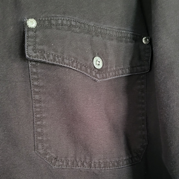 Harley Davidson Button Up Longsleeve Graphic Skirt Size XL - Picture 7 of 11